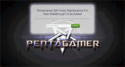 Desktop Screenshot of pentagamer.com